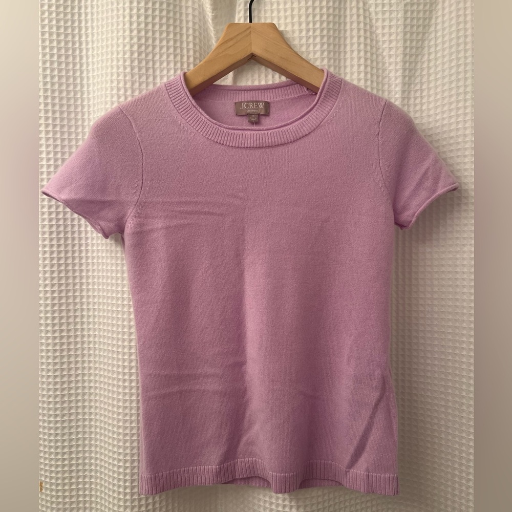 J. Crew Cashmere t-shirt; NWT, size XS